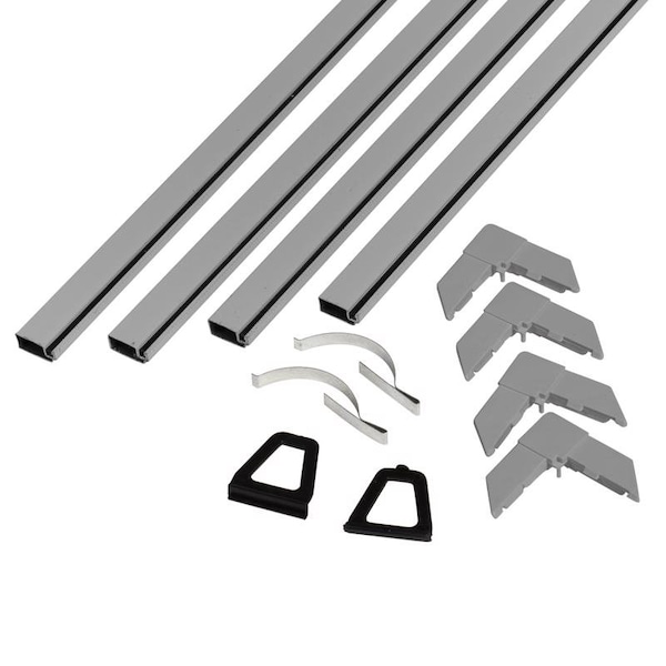 Phifer Phifer Mill Gray Aluminum 5/16 in. W X 60 in. L Screen Frame Kit 1 pk 3021680 - main